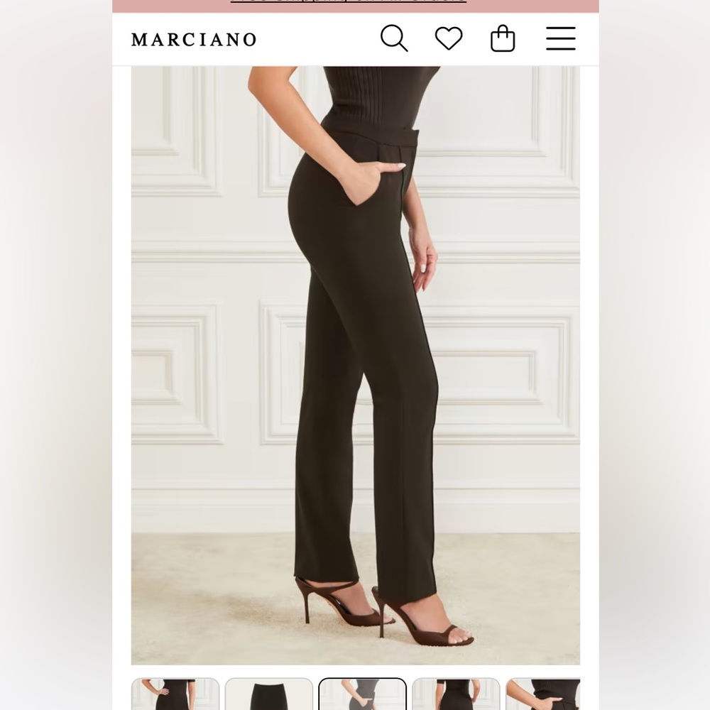 Marciano - Logan straight leg pant (new barely worn)